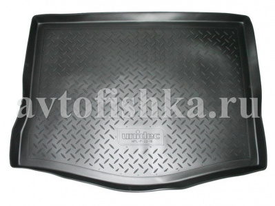 Коврик в багажник Kia Optima 2011- полиуретановый, черный, Norplast